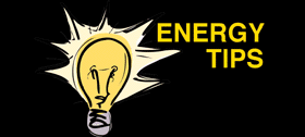 Energy Tips graphic